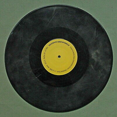 Christian Marclay 1989: Footsteps;  vinyl LP, 350 copies, Conceptual Art, Fluxus