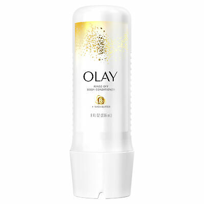 Olay In-Shower Rinse-Off Body Conditioner for Dry Skin with B3 and Shea Butter