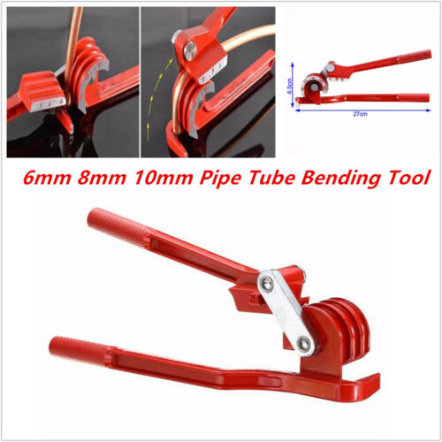 6mm 8mm 10mm Pipe Bending Tool Tube Bender Car Hose Brake Fuel Line Plier Superb